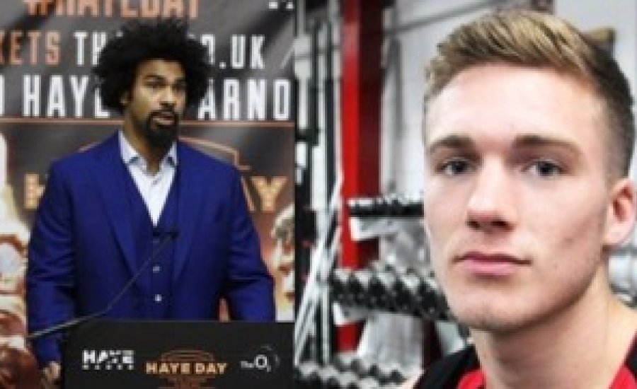 David Haye tovább segíti a megsérült bunyóst