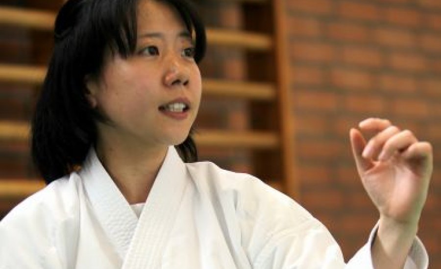 Amikor karatézom, teljesen más vagyok