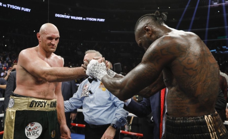 Nem lesz brit pontozóbíró a Wilder-Fury visszavágón