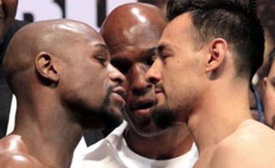 Mayweather és Guerrero mérlegre állt