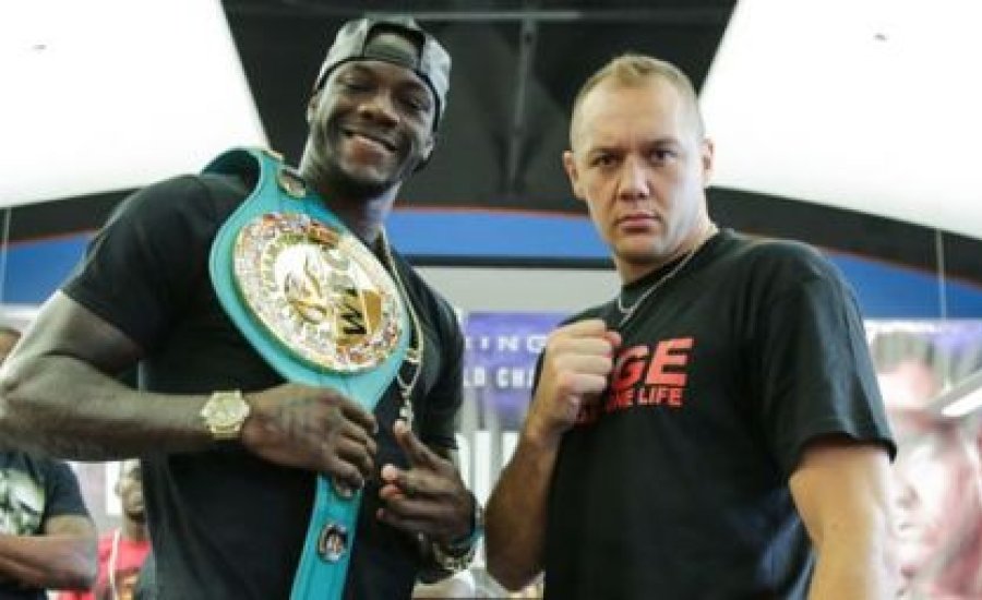 Deontay Wilder nem néz át francia kihívóján