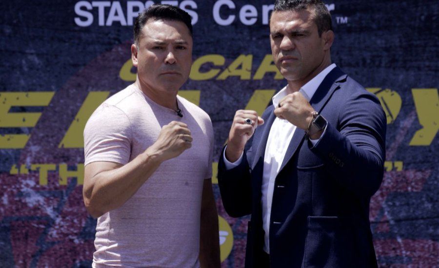 Oscar De La Hoya komoly verést ígért Vitor Belfort-nak
