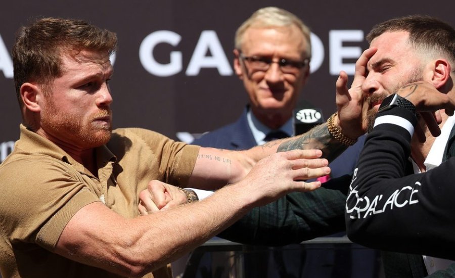 Az első „menetet” Canelo nyerte