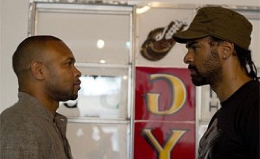 Haye és Roy Jones „összenézett”