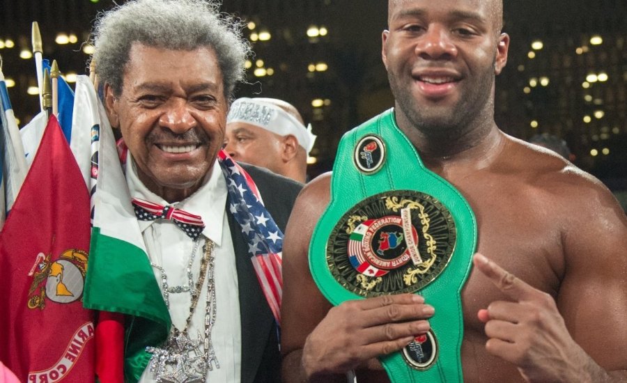 Don King is ellenfelet adna Anthony Joshuának