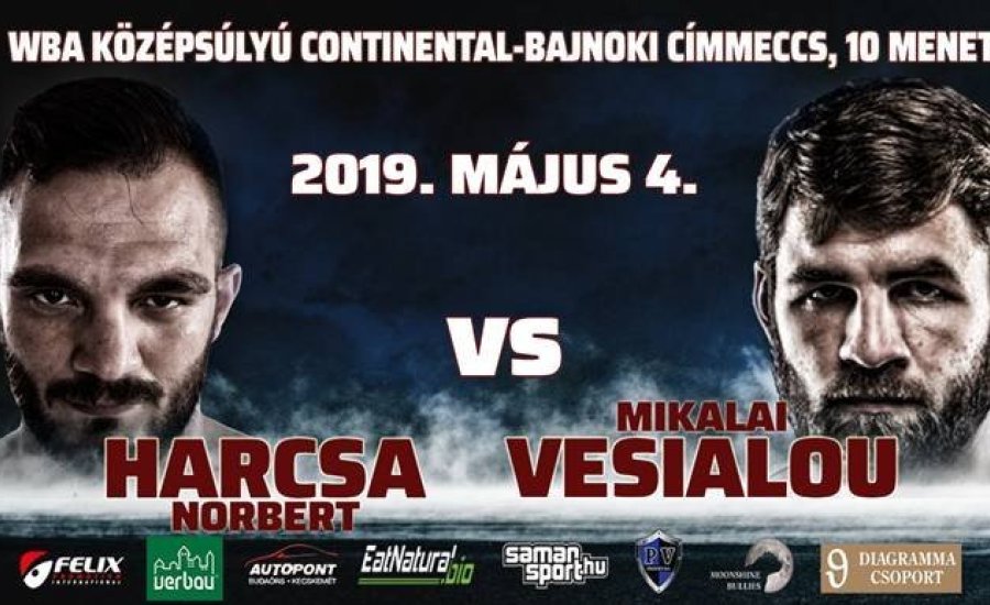 Harcsa Norbert WBA címmérkőzésen lép kötelek közé