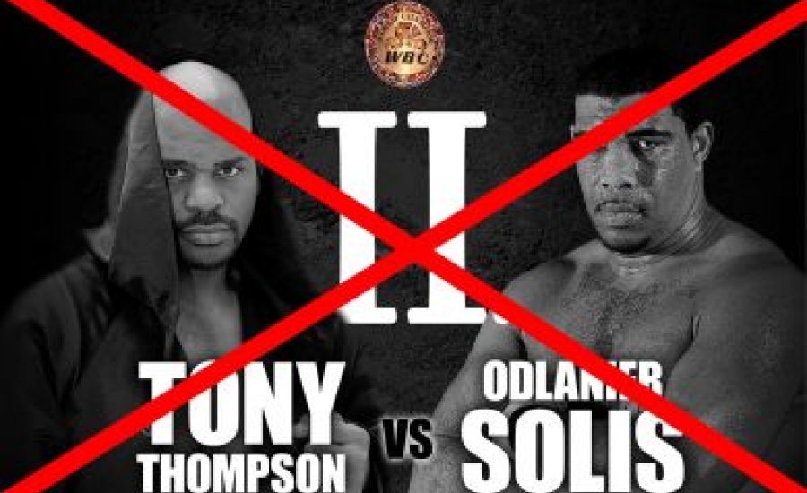 Nem lesz Solis-Thompson visszavágó