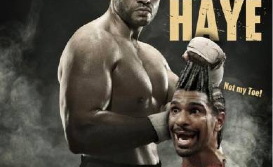 Amikor a hóhért akasztják: Charr provokatív plakáttal üzent Haye-nek