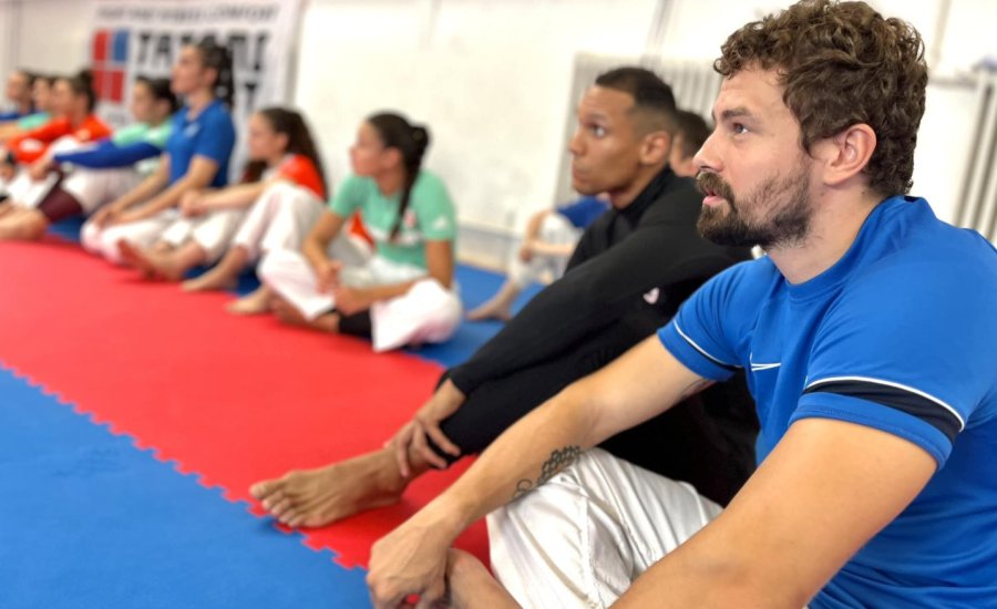 Megkezdte a szervezett felkészülést az őszi budapesti karate vb-re a kumite válogatott