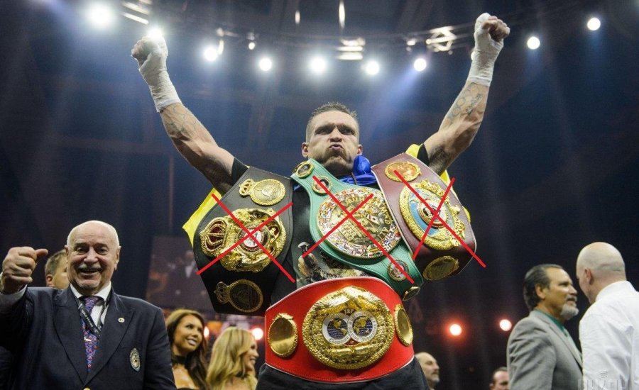 Usyk már nem WBO és WBC világbajnok