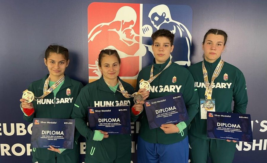 Szira Zsófia szenzációs aranyérme mellé négy ezüst, és két bronz az ifjúsági Eb mérlegünk