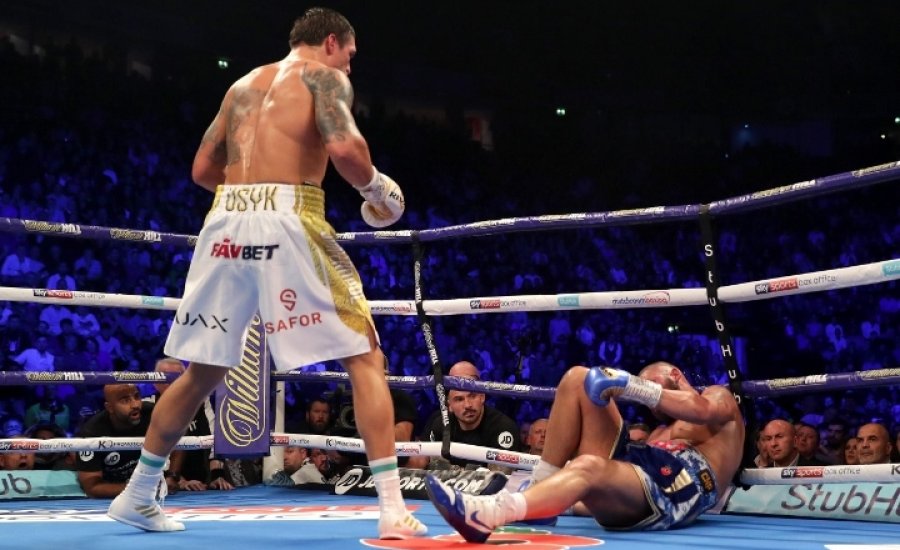 Van elég ereje, hogy megcsípje Anthony Joshuát