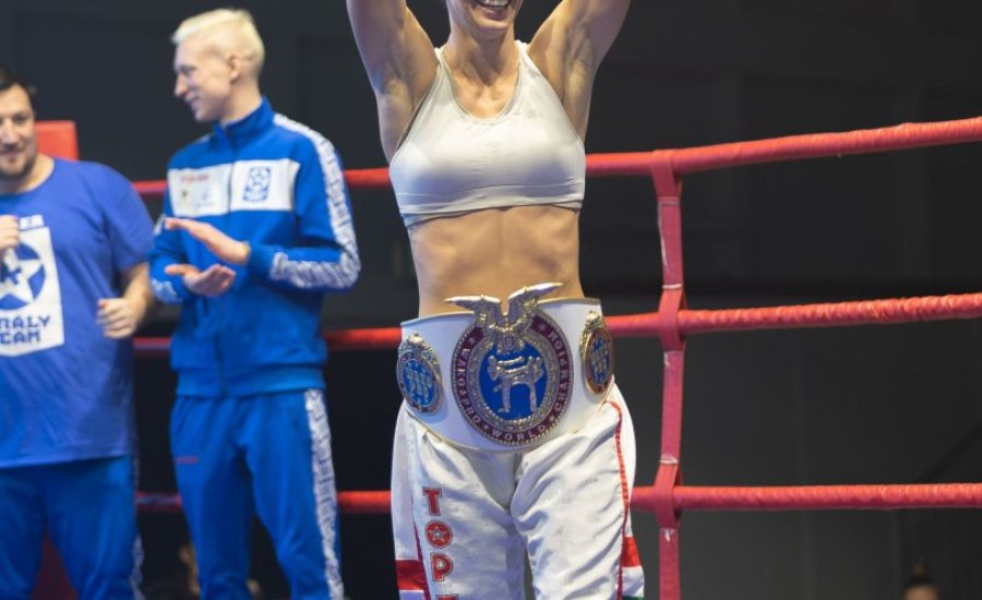 Papp László-díjat kapott a kick-boxos Busa Gabriella
