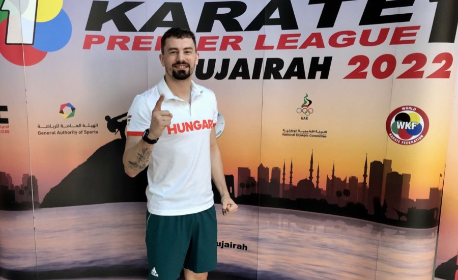 Hárspataki Gábor ezüstérmes a karatés világversenyen