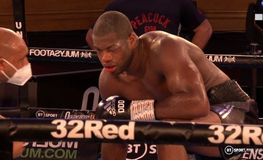 Daniel Dubois súlyos szemsérülést szenvedett