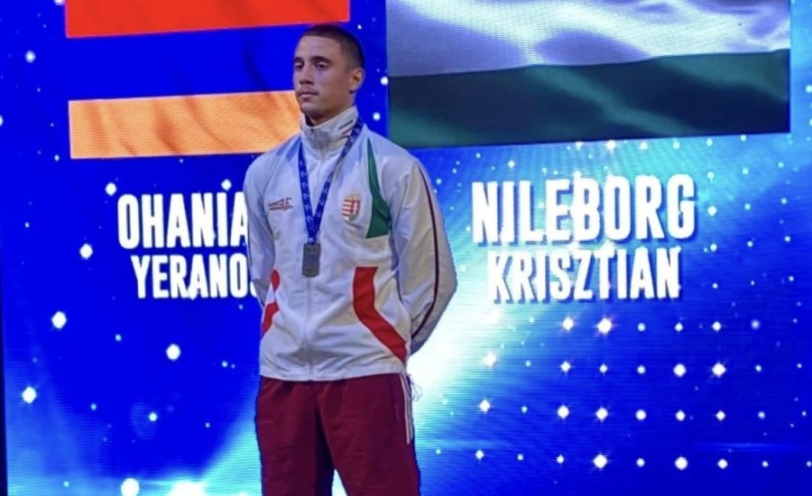 Junior Európa-bajnokságot nyert az ökölvívó Nileborg Krisztián
