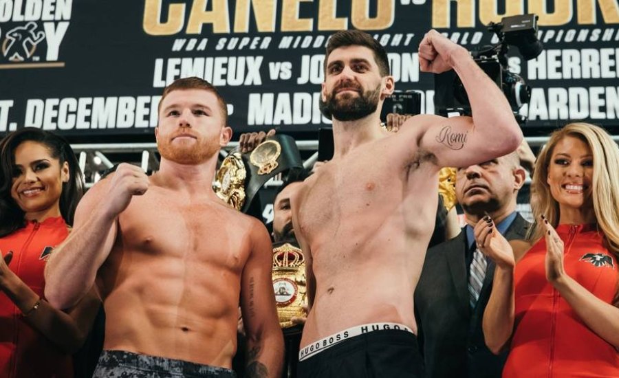 Canelo és Rocky mérlegelt