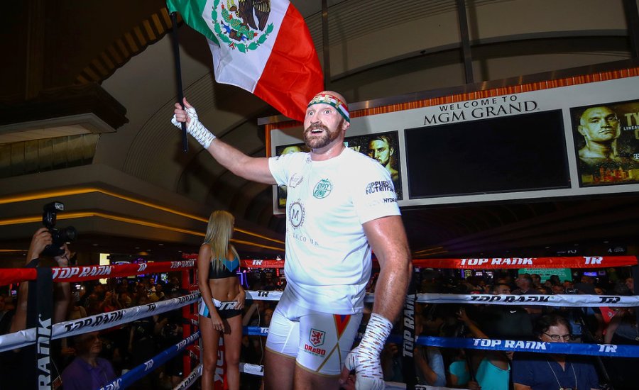 Tyson Fury szerint még soha nem volt olyan nehézsúlyú, mint ő