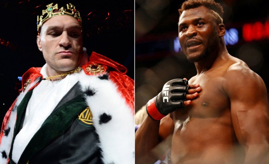 Tyson Fury üzent az UFC világbajnokának