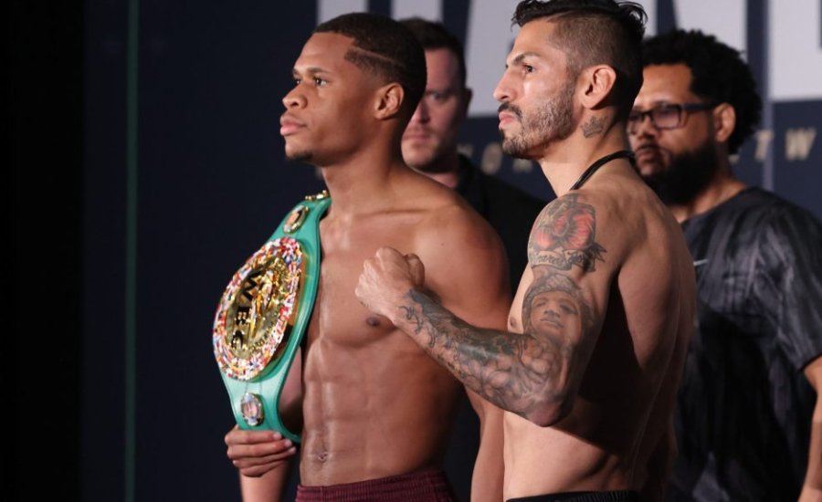 Devin Haney vs. Jorge Linares mérlegelés