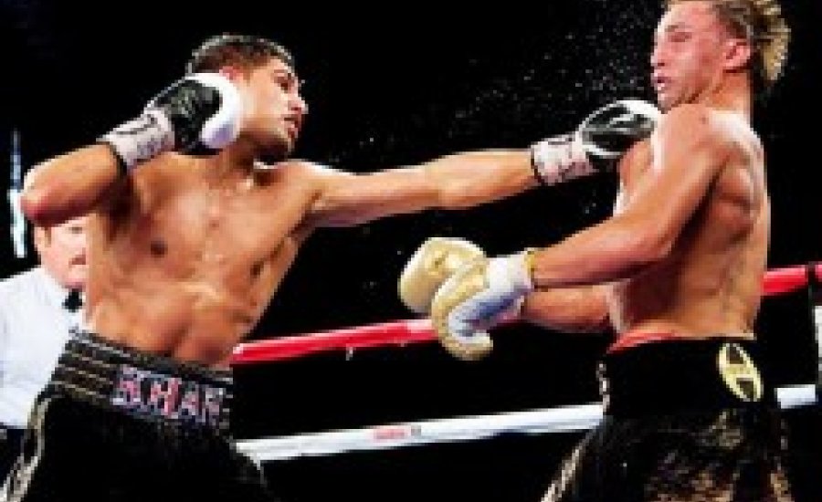 Amir Khan jól sikerült bemutatkozása