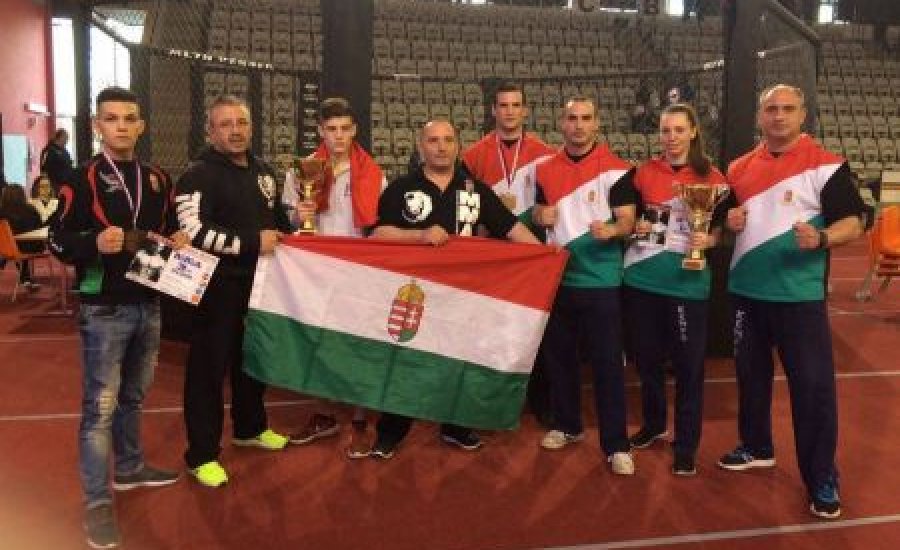 Magyar kempós érmek a cseh openen