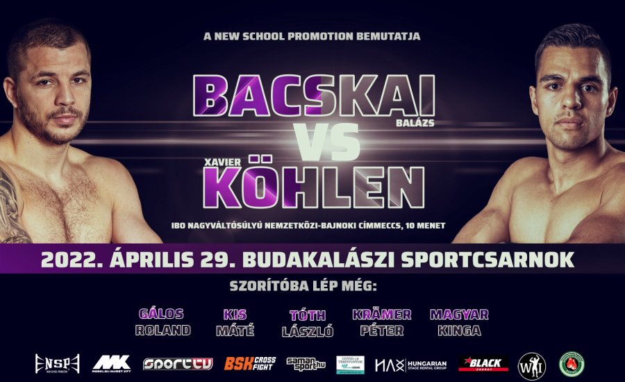 Bacskai Balázs veretlen ellenféllel szemben folytatja