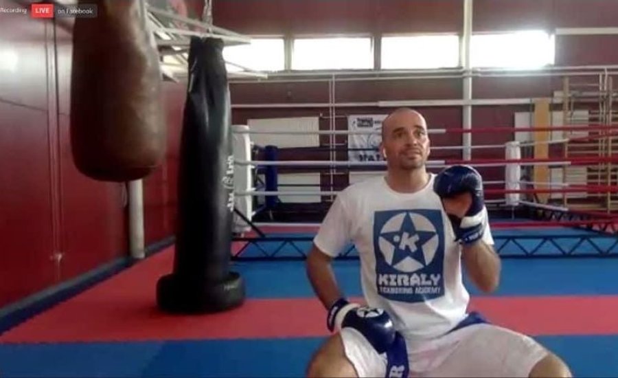 Online oktatja a kick-box világot Mórádi Zsolt