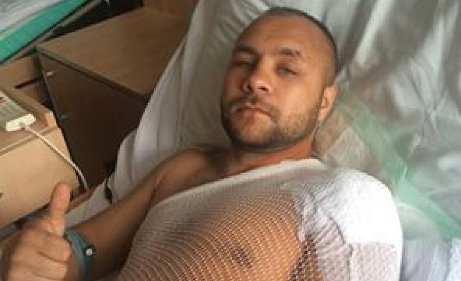 Megműtötték Bedák Zsolt bal vállát