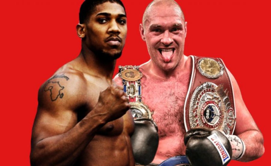 Anthony Joshua szerint Tyson Fury nem jelent fenyegetést
