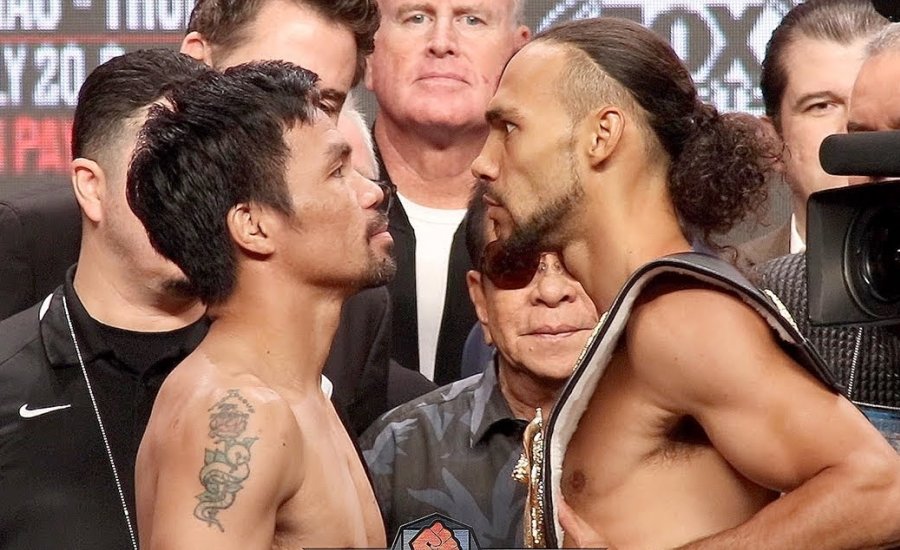 Pacquiao és Thurman mérlegelt