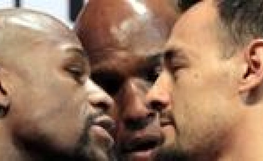 Mayweather-Guerrero mérlegelés