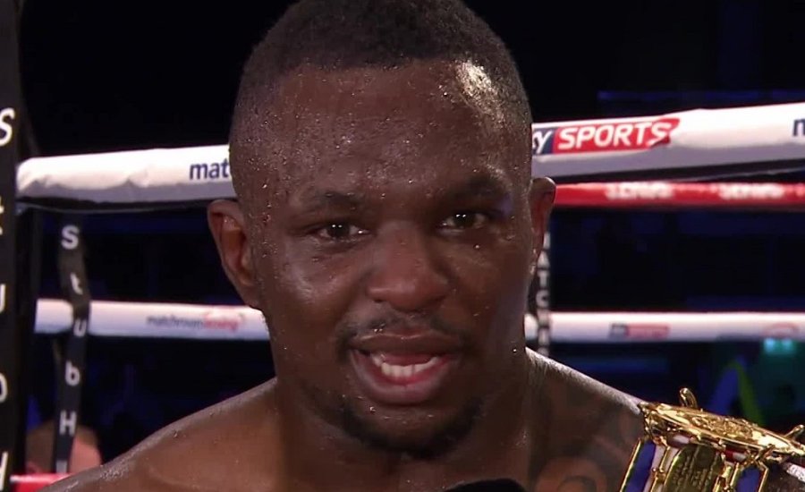 Dillian Whyte úgy gondolja, hogy megvan Joshua gyenge pontja