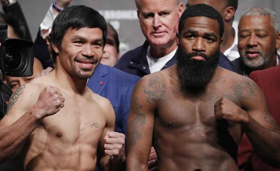 Pacquiao és Broner mérlegre állt