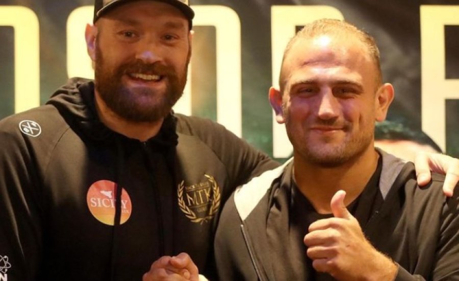 Pianeta nagyon jó véleménnyel van ellenfeléről, Tyson Fury-ról