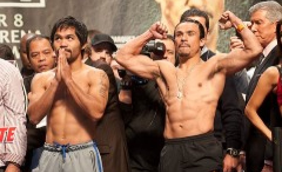 Pacquiao két kilóval nehezebb mint Marquez