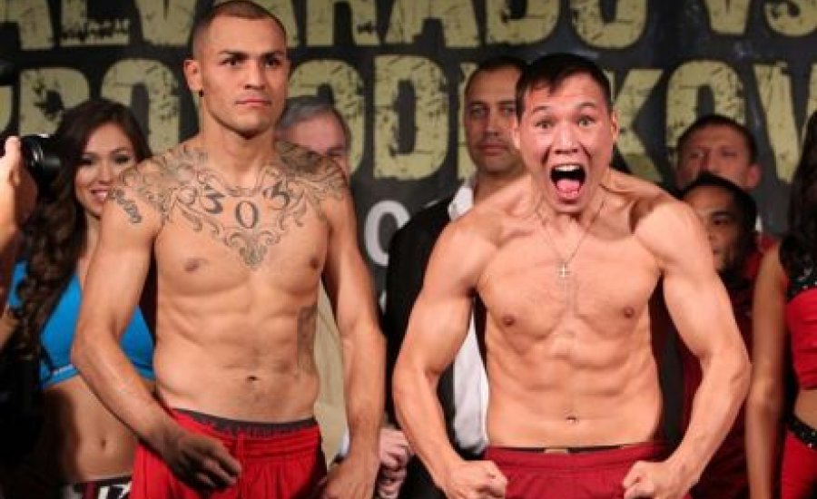 Alvarado és Provodnikov mérlegre állt