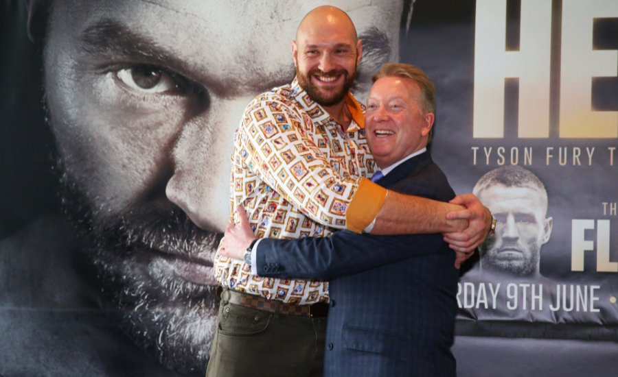 Tyson Fury promótere valódi poklot jósol Anthony Joshua számra