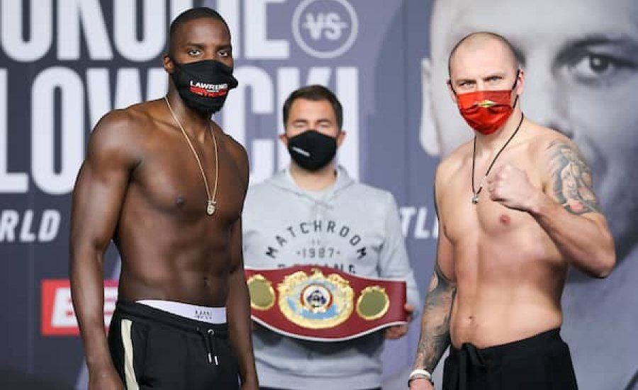 Glowacki és Okolie mérlegre állt