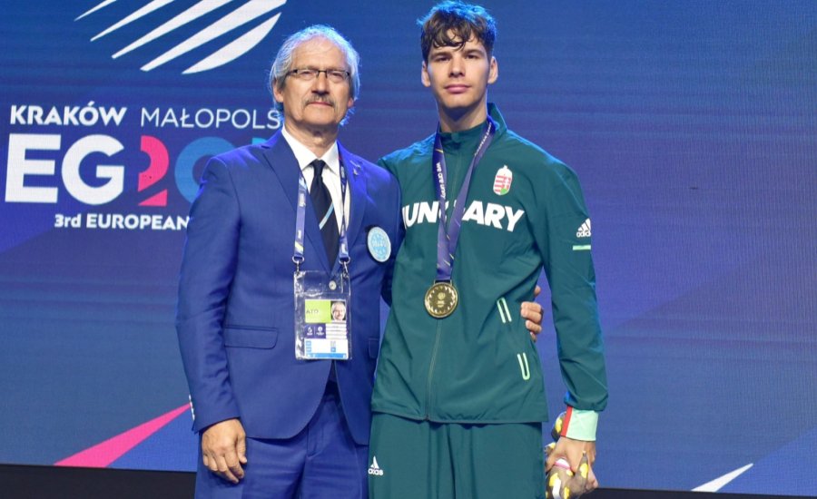 Elégedett a kick-box elnök az Európa Játékok után