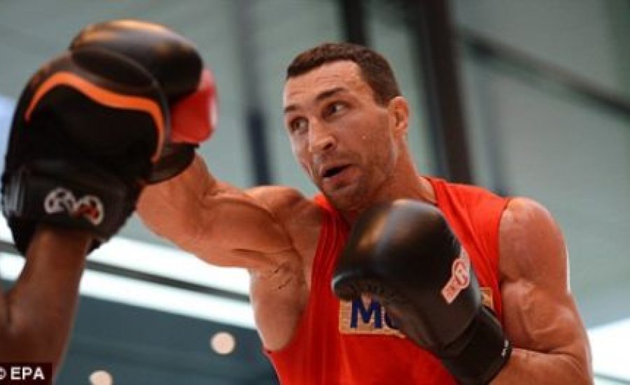 Volt sparringparter: Klicsko készen áll, hogy megverjék