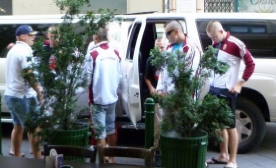 Méltó környezetben ünnepeltek junior válogatottaink