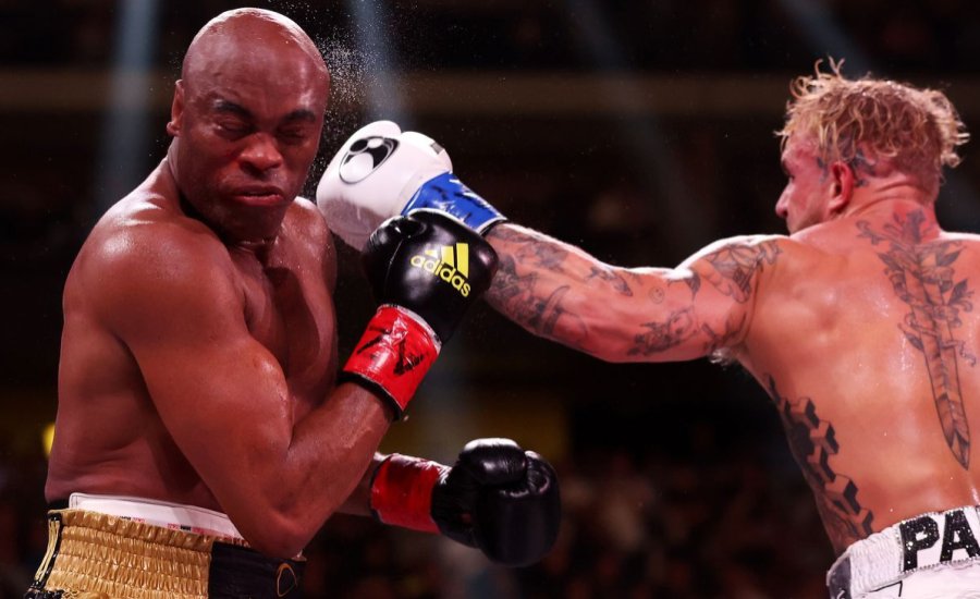 Jake Paul legyőzte Anderson Silvát