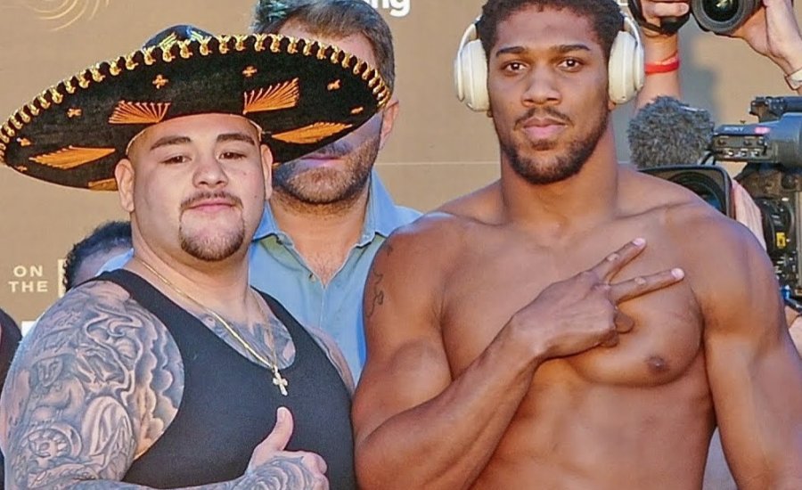 Andy Ruiz Jr és Anthony Joshua mérlegelt - meglepő értékek!