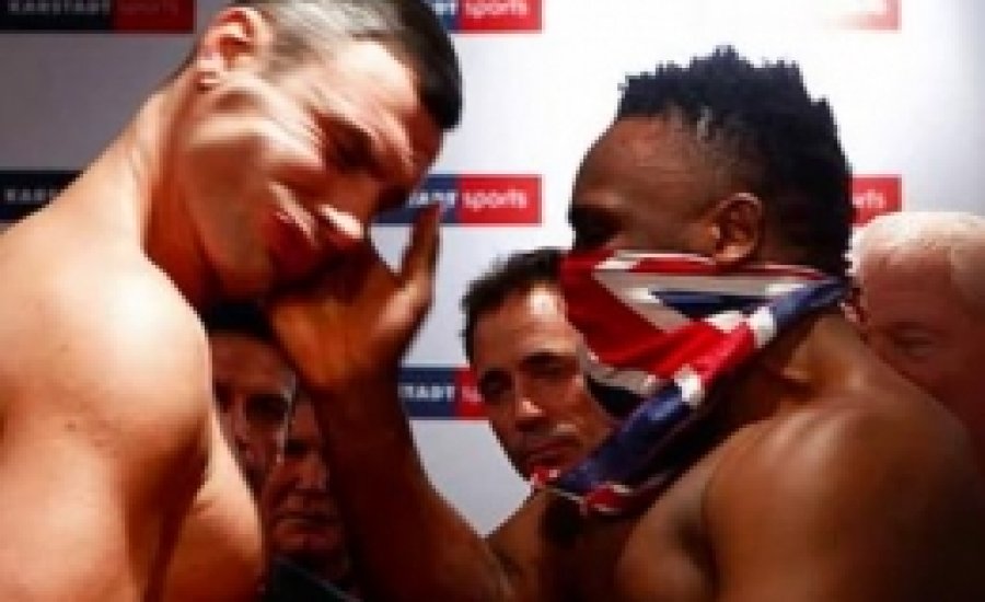 Chisora megütötte Klicskót a mérlegelésen