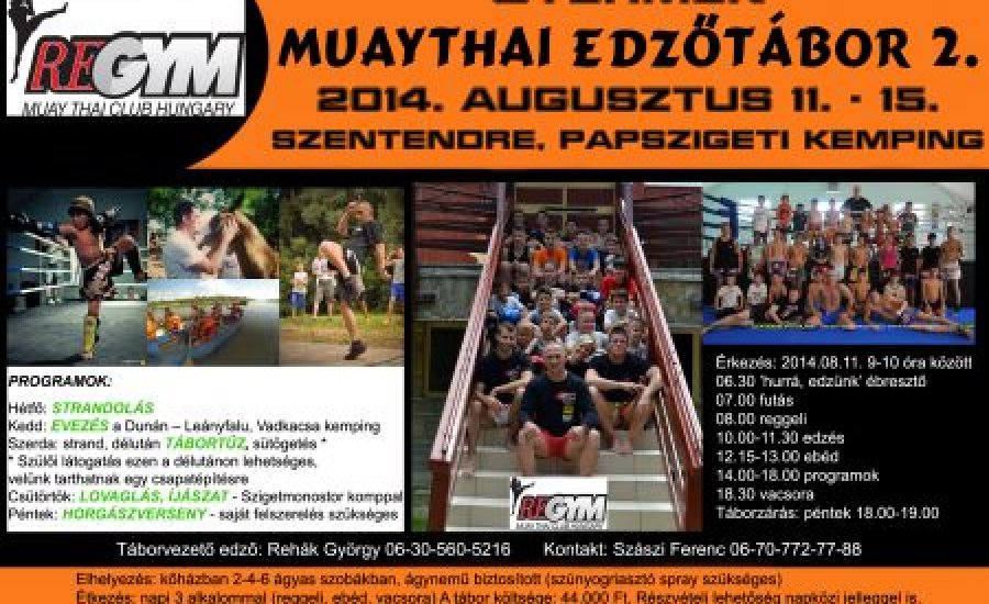 Gyerekeknek tart edzőtábort a Re-Gym