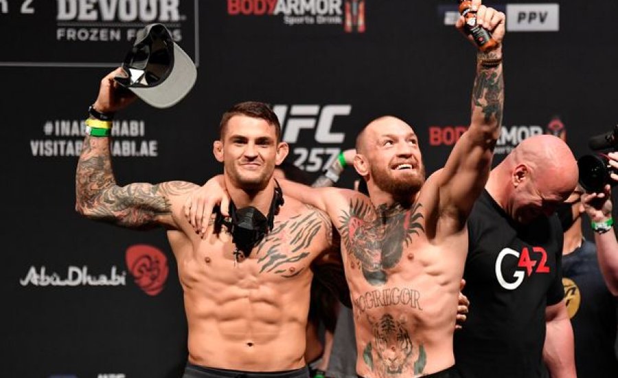 McGregor vs. Poirier: szemtől szemben