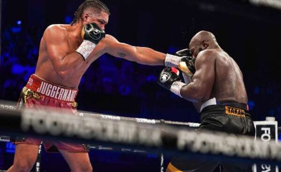 Joe Joyce idő előtt nyert Takam ellen is