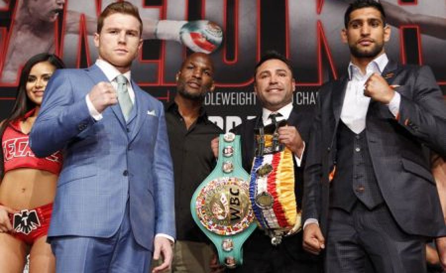 Amir Khan és Canelo felkészült a csatára