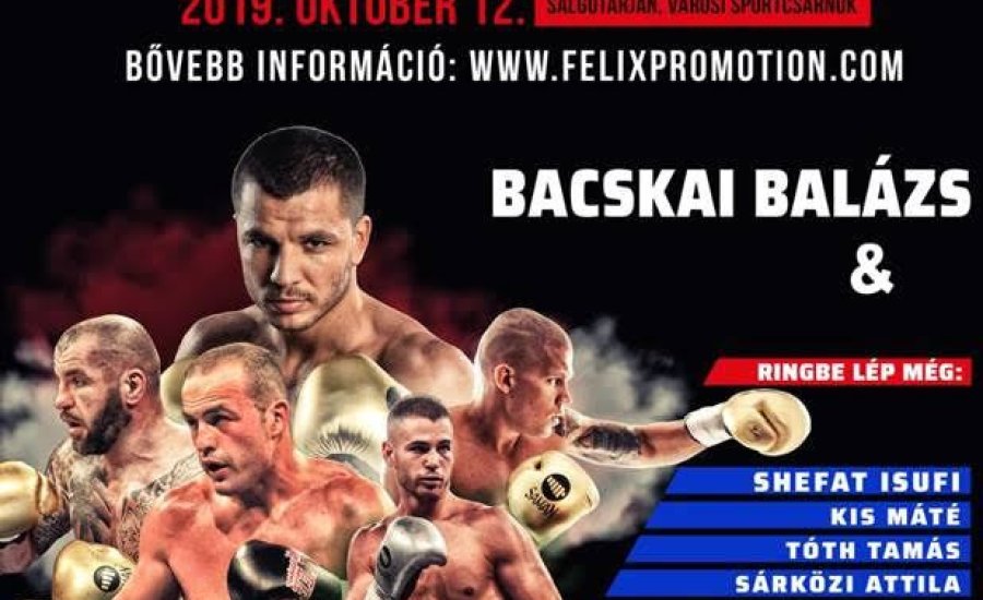 Az október 12-i salgótarjáni boxgála is erős lesz